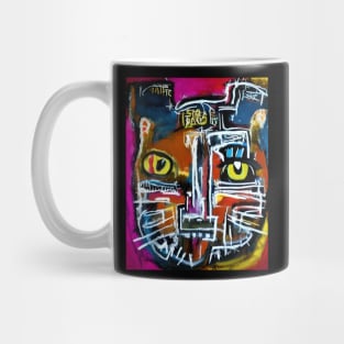 Cat Face Art Mug